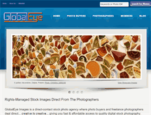 Tablet Screenshot of globaleyeimages.com